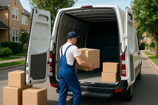 Möbeltransport in Göttingen – professionelles Team beim Beladen